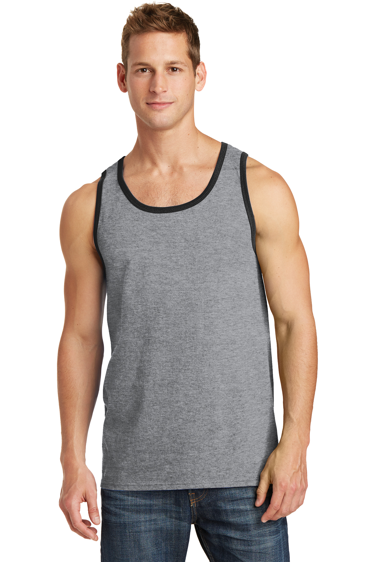 Port & Company PC54TT - 5.4-Oz 100% Cotton Tank Top - T-Shirts